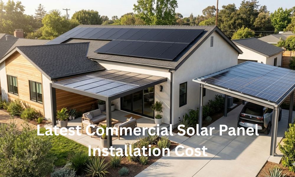 Latest Commercial Solar Panel Installation Cost