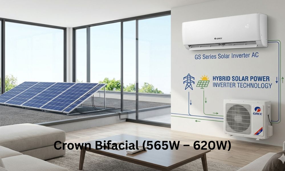 Crown Bifacial (565W – 620W)