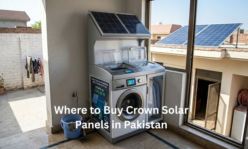 Where to Buy Crown Solar Panels in Pakistan