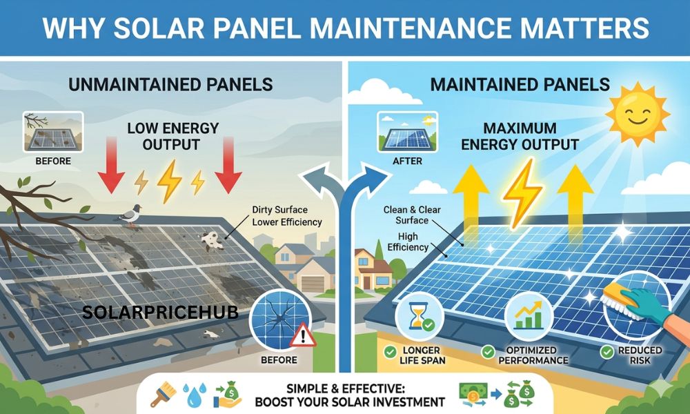 Why Solar Panel Maintenance Matters
