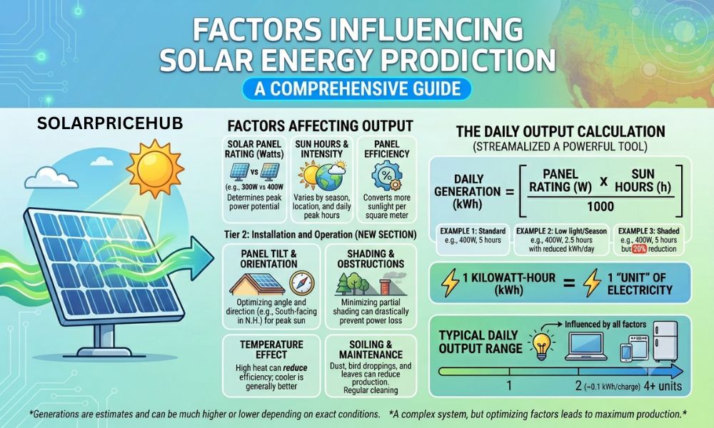 What Affects How Much Energy a Solar Panel Produces?