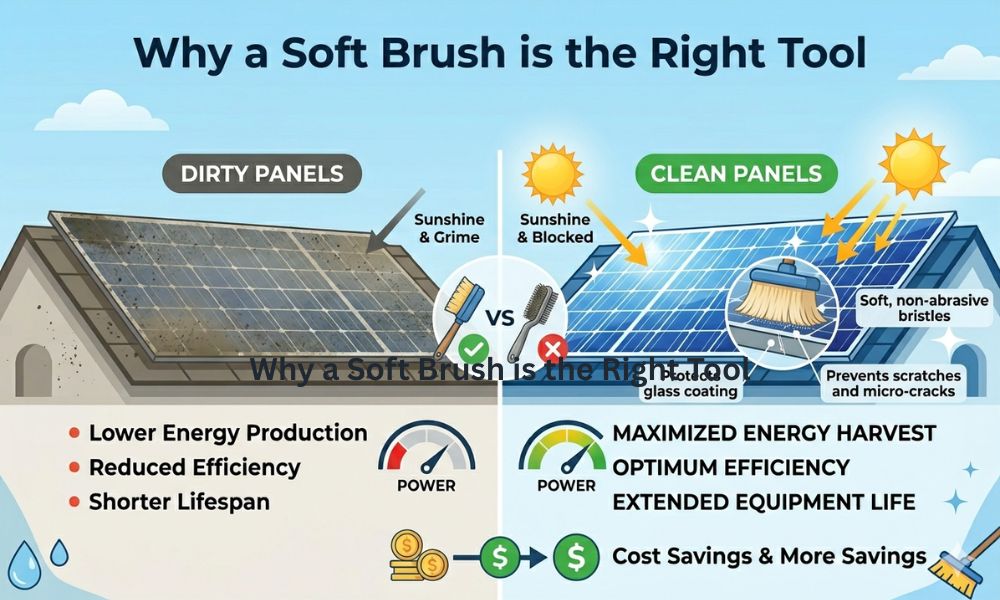 Why a Soft Brush is the Right Tool