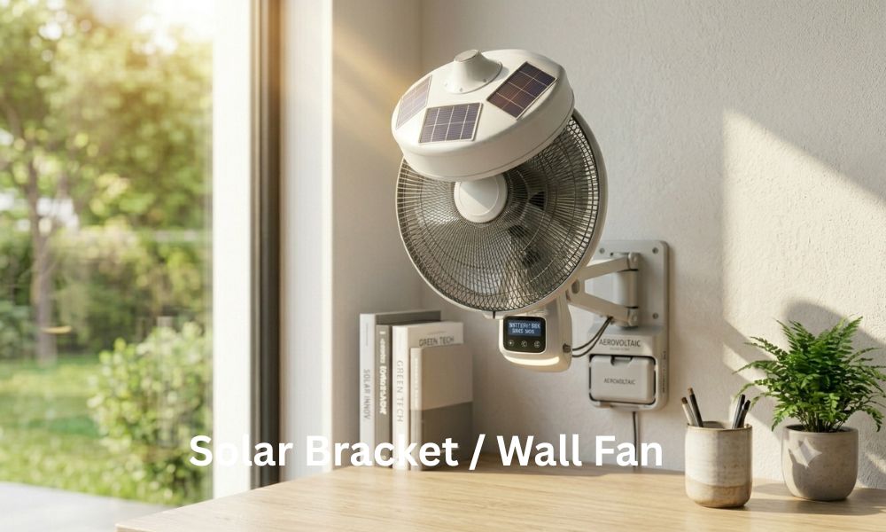 Solar Bracket / Wall Fan