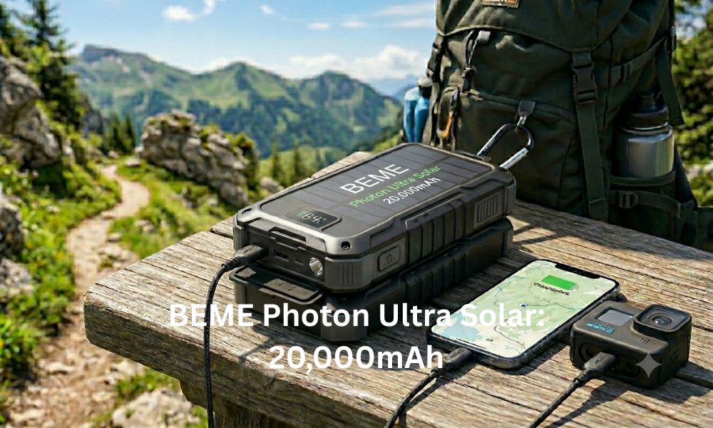 BEME Photon Ultra Solar: 20,000mAh