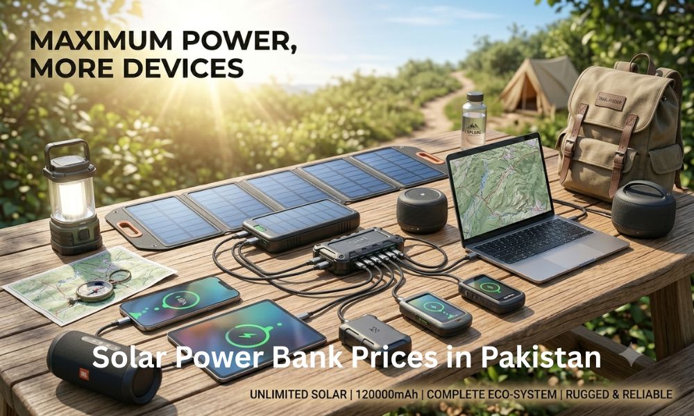 Solar Power Bank Prices in Pakistan