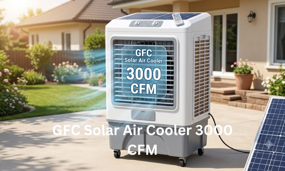 GFC Solar Air Cooler 3000 CFM