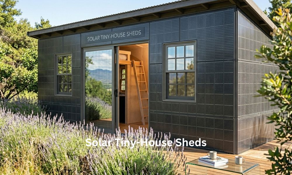 Solar Tiny-House Sheds