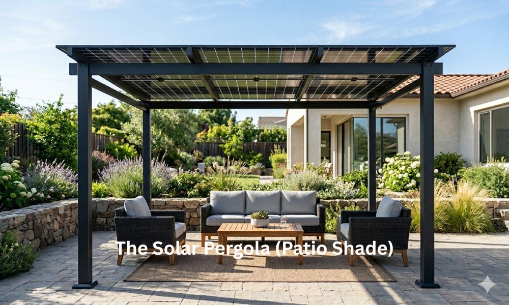 The Solar Pergola (Patio Shade)