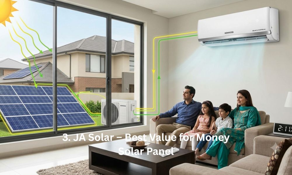 3. JA Solar – Best Value for Money Solar Panel