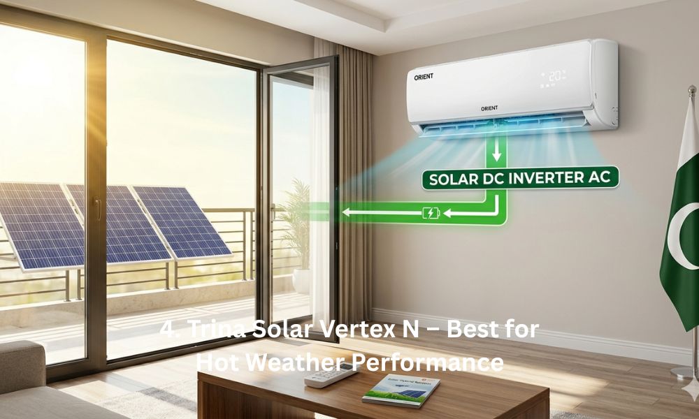 4. Trina Solar Vertex N – Best for Hot Weather Performance