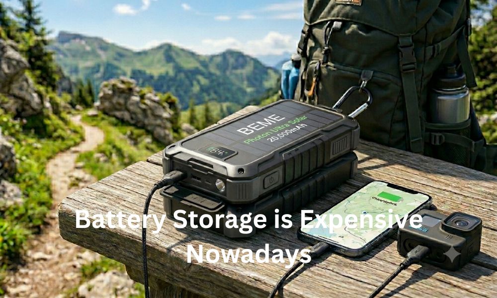Battery Storage is Expensive Nowadays