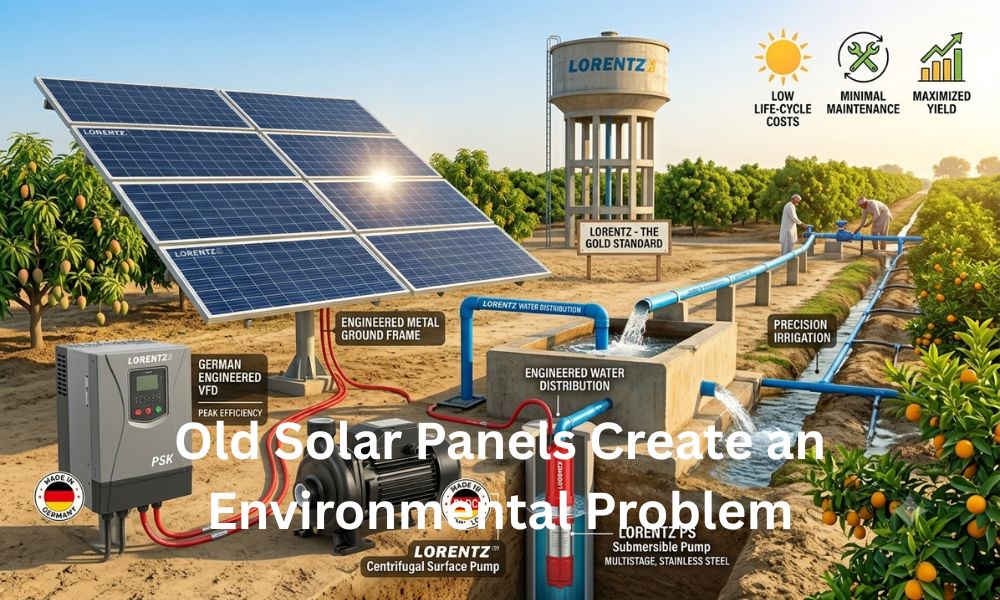 Old Solar Panels Create an Environmental Problem