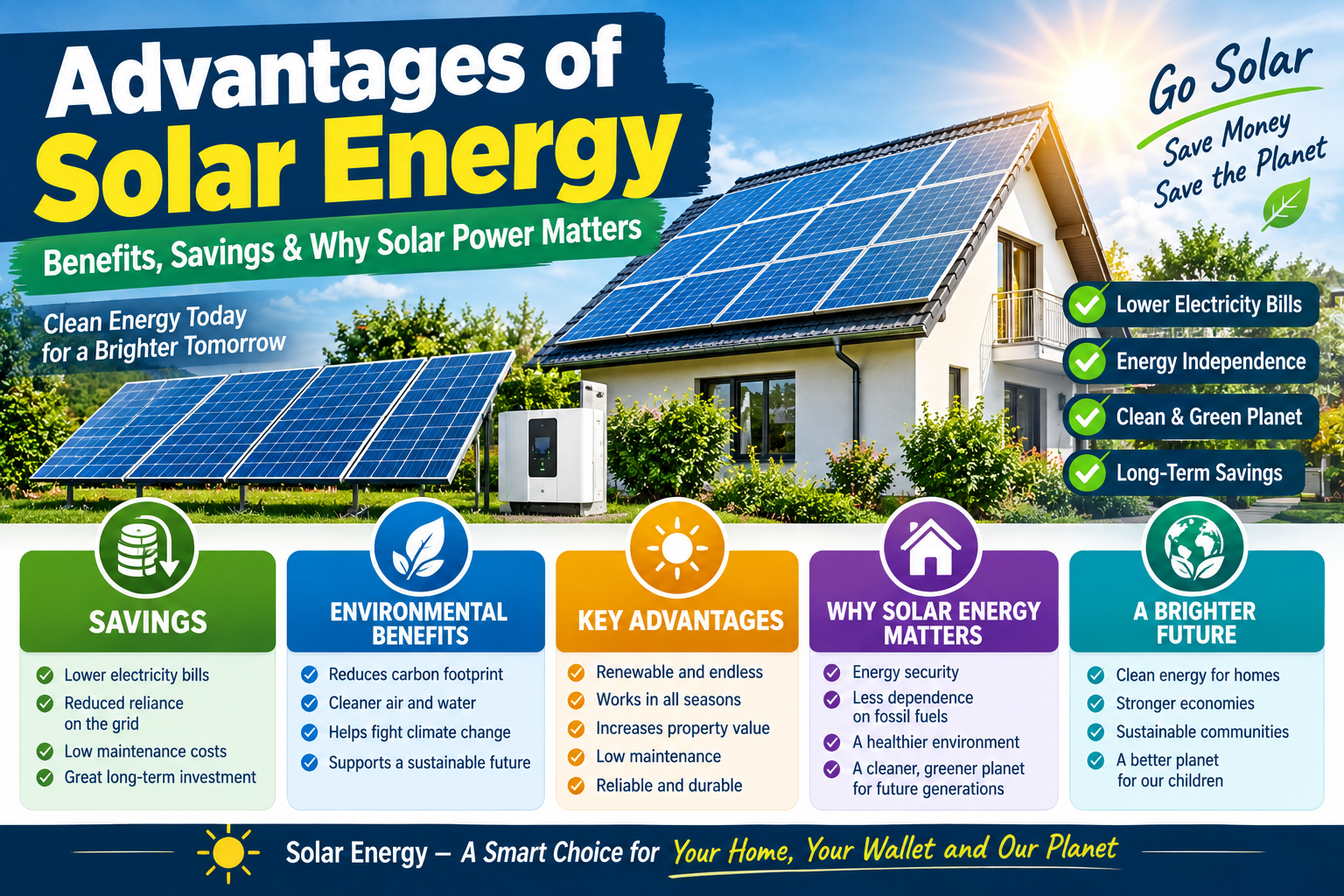 Advantages of Solar Energy
